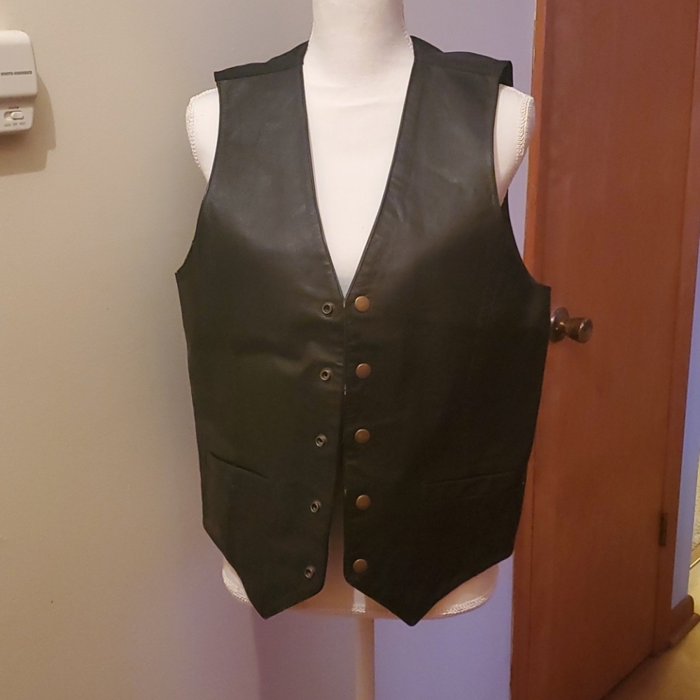 Wilson's leather vest size men's small